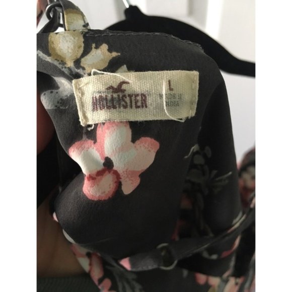 Open Back High Neck Floral A Line Dress - Picture 6 of 6